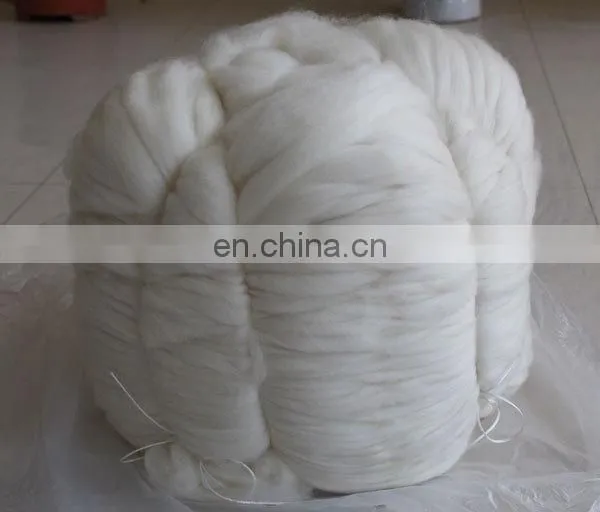 Manufacturer Supply Fine Mongolian Cashmere Fiber Tops Brown 16.5mic/44mm photo-2
