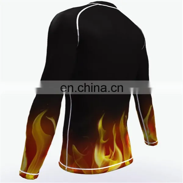 Fitness Sublimated Rash Guard Custom Logo photo-5