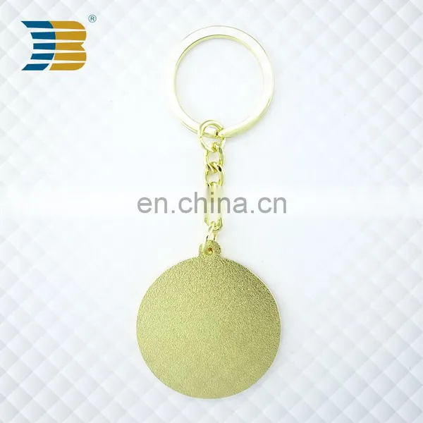 Promotion Enamel or Print Custom Metal Key Chain photo-2