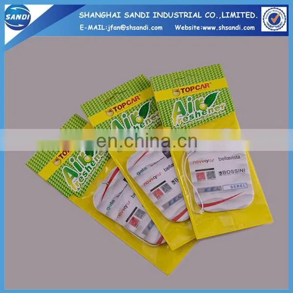 Cheap Promotional Custom Paper Car Air Freshener photo-4