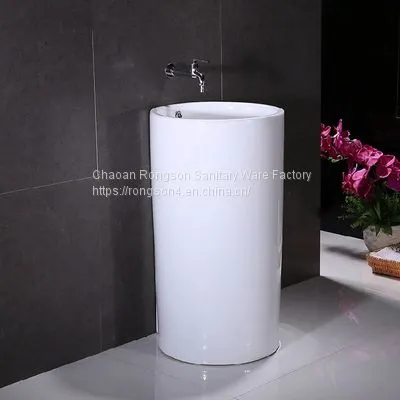 Ceramic Pedestal Wash Basin Sink Singapore photo-5