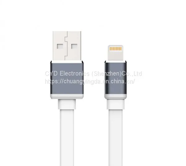 Item: High Speed USB Sync and Charge Cable Type: 8-pin Lightning to USB USB Type: USB 2.0 Length: Customized Charging Power: 2A Color: Multicolor Material: Metal Compatibility: Products Using Lightning Cable Metal Lightning Cable for IPad/iPod/iPhone 5/5C