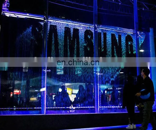 Digital Graphic Water Curtain Water Shell Fountain photo-4