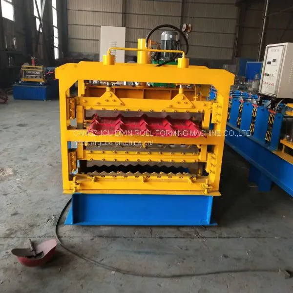 Nice Design Three Layer Metal Panel Roll Forming Machine photo-5