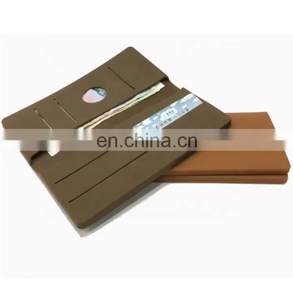 New Arriving Custom Silicone Card Holder Wallet Promotional Foldable Fashion Women Purse photo-6