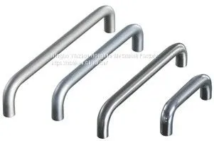 Steel D Shape Cabinet Drawer Pull Handles Furniture Dresser Pulls Drawer Kitchen d Handle photo-3