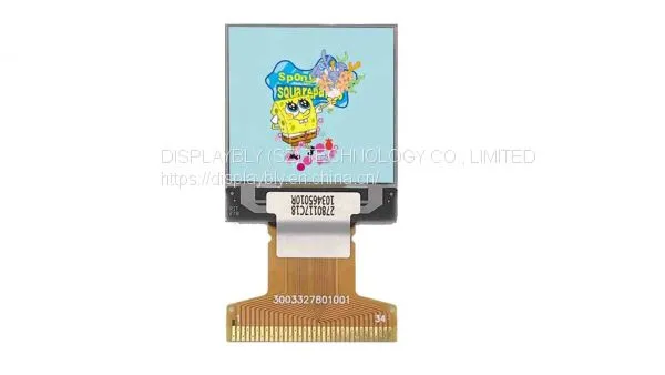 0.96 inch 64128 Passive Matrix Blue Background and White Letters Monochrome OLED