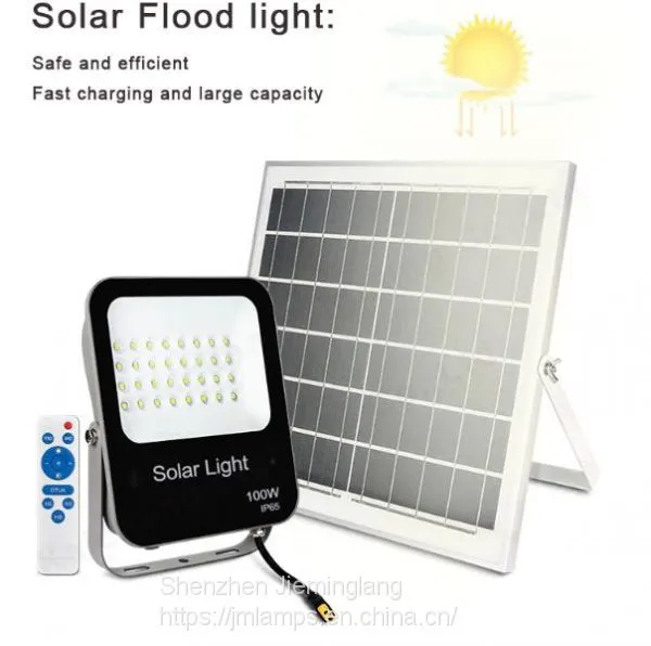 IP65 Waterproof China Factory Led Flood Spot Light Outdoor 60 Watt 30w Solar Flood Light 50 Watt 12V Led Flood Light JML-SFL-A60W photo-3