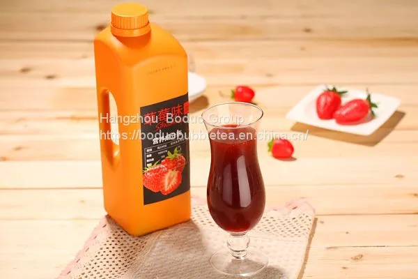 Cranberry Puree Fruit Flavored Jam Boduo Bubble Tea Raw Material photo-3