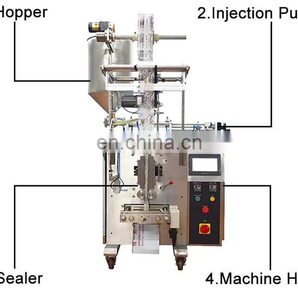 KV 4 Side Seal Stick Sachet Liquid Packing Filling Machine for Handwashing Fluid photo-2