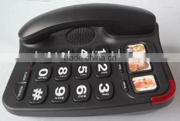 Emergency Picture Simple SOS Big Digit Big Button Telephone for Seniors photo-3