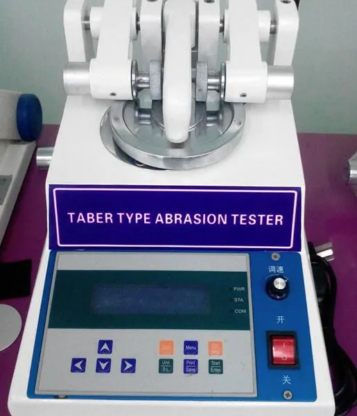 ASTM Textile Testing Equipment Taber Abrasion Tester Machine High Speed