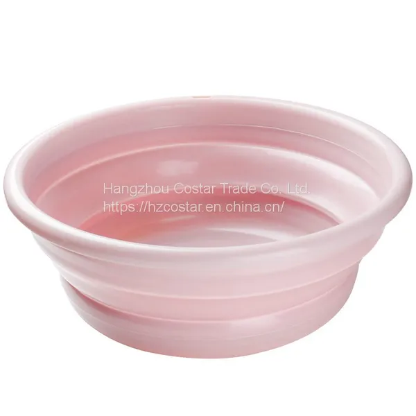 Multi-Purpose Folding Collapsible Wash Basin for Kids and Babies Lightweight Portable Basin for Washing Breast Pump Parts and Home Kitchen Bowl Outdoor Camping Use photo-3