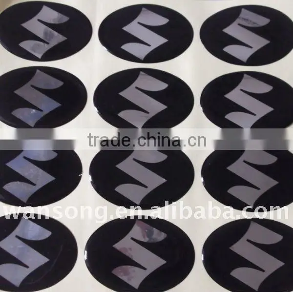 Promotional Crystal Domed 3d Clear Custom Epoxy Sticker With High Quality Quality Choice