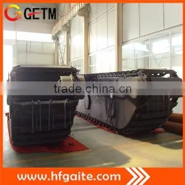 Undercarriage of Amphbious Excavator Heavy Construction Machinery Doosan Motor 0.9 Cubic Meter Bucket