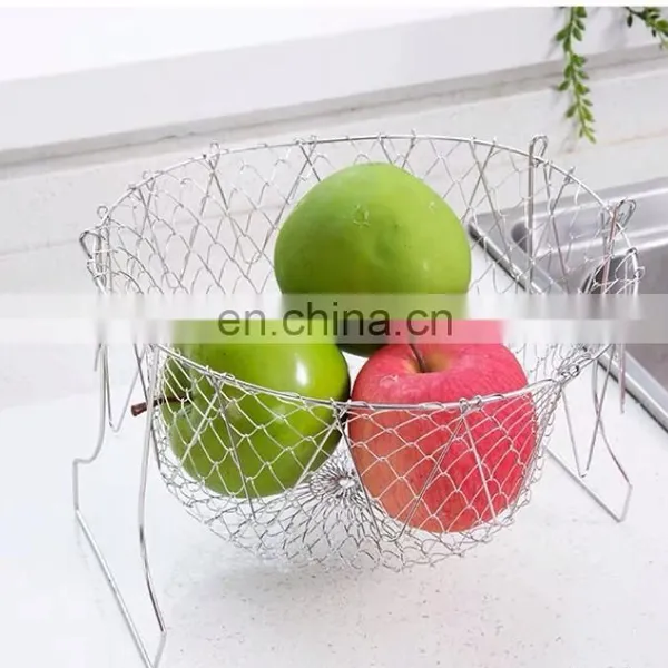 Stainless Steel Fry Chip Frying Deep Fryer Basket photo-5