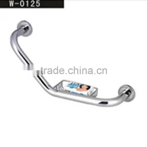 Wesda Wbathroom Curved Handrail With Soap Basket 0127 photo-3