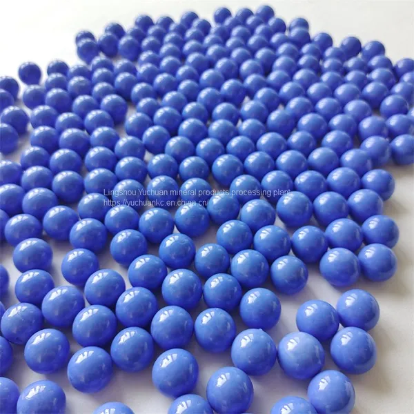 Glass Marbles With Flower Pattern Inside the Shiny Surface photo-4