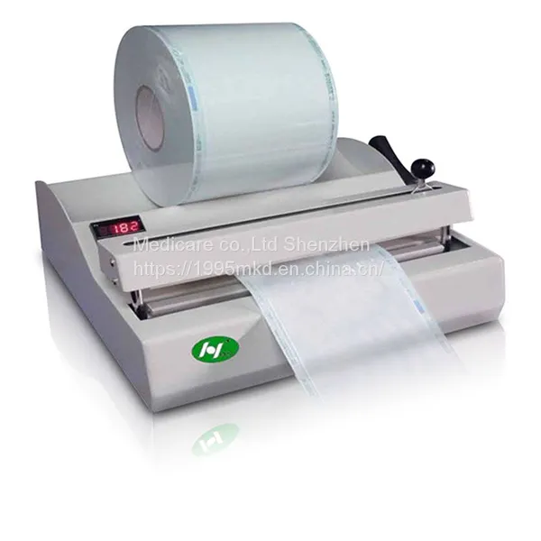 MDcare MD400 Baking Enamel Cover Cuting 25cm Wideth Manual Medical Sealing Machine Dental Heat Sealer