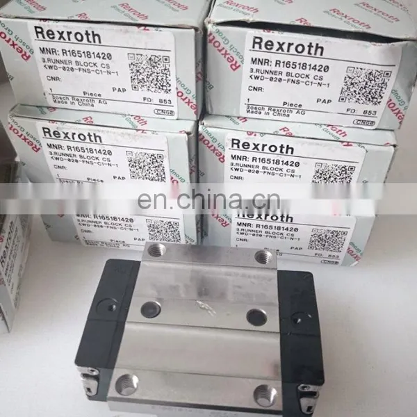 R165189320 Rexroth Runner Block R165189310 Ball Rail Guide R165189420 photo-2