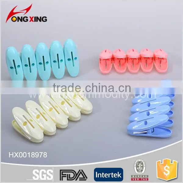 Colorful Plastic Clothes Pegs Set for Underware 20 Pegs photo-4