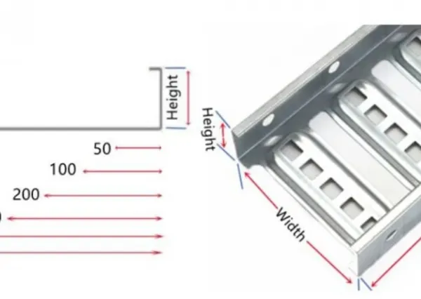 Standard Gi Galvanized Steel Metal Perforated Cable Tray photo-4