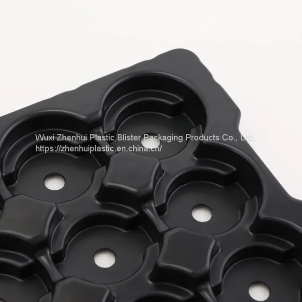Black Plastic Blister Packaging Trays Protective Blister Trays photo-4