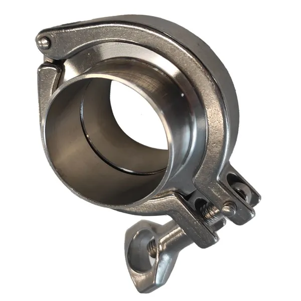 Stainless Steel 304 Single Pin Heavy Duty Tri Clamp Sanitary Clamp With Wing Nut photo-3