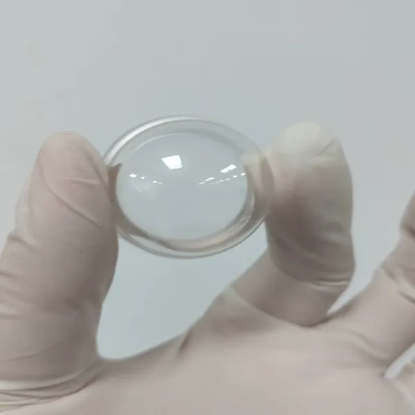 Customized K9 Optical Glass Window, Aspheric Glass Optical Focusing Dome Lens photo-3