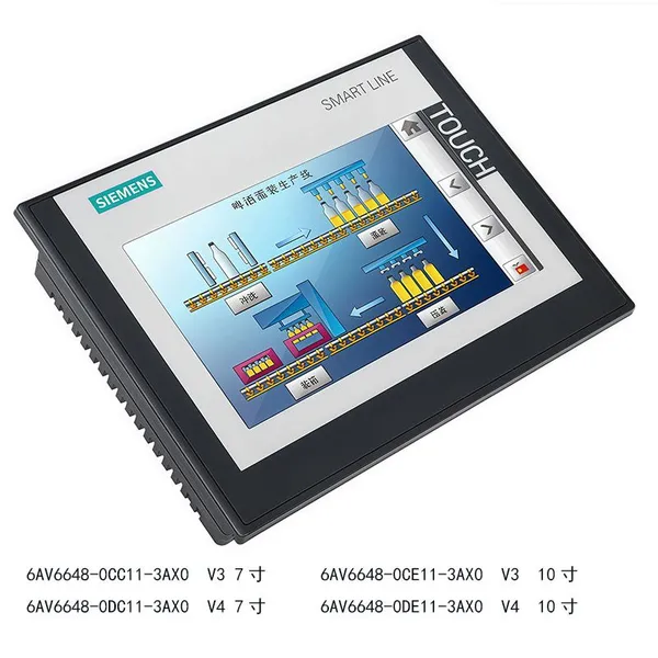 6AV6648-0DE11-3AX0 Siemens Touch Screen SIMATIC HMI SMART 700 IE V4 Smart Panel 10 Inch Widescreen photo-5