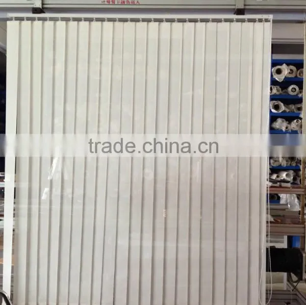 Manual Vertical Blinds With Fire Retardant and Uvioresistant Sheer Fabric photo-2