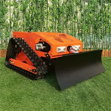 Brushless Remote Control Crawler Weed Mower (VTC550-90 With Snow Plough) photo-2