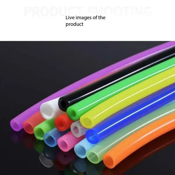 Colorful High Temperature Flexible Transparent Food Grade Silicone Rubber Hose photo-3