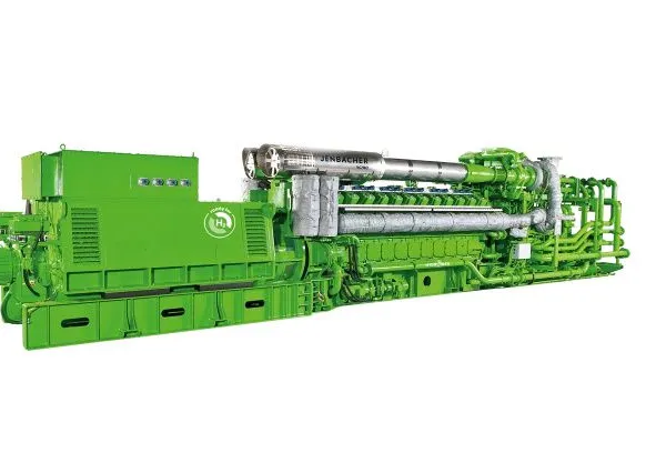JENBACHER J624 Natural Gas Generator Set 4500KW 10500V New photo-2