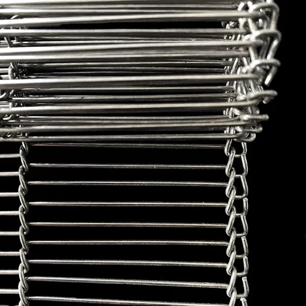 Custom Chain-driven Stainless Steel Wire Mesh Conveyor Belts, High-temperature Resistant Metal Belts, Widths 300, 500, 800 mm photo-2