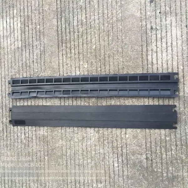 Jiulei Brand Jl-xcb-1cc Rubber and Plastic Bridge Belt [model] Length 1000mm * Width 140mm * Height 20mm, Slot Width 35mm * Slot Height 15mm * Single Hole photo-2