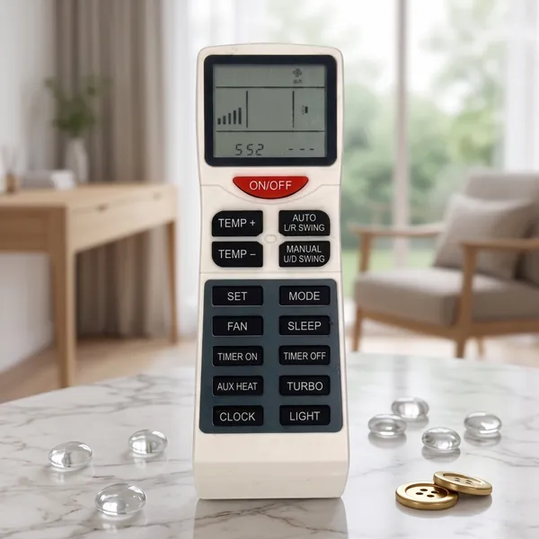 Universal AC Remote Control LCD Screen Air Conditioner Wireless Remote Controller With Custom Silk Printing