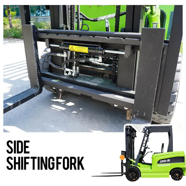 Electric Forklift 1 Ton 1.5 Ton 3 Ton Warehouse Handling Lift Battery Forklift 4 Wheel Montacargas for Sale photo-5