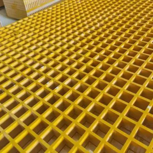 Customizable Durable FRP Grating Fiberglass Reinforced Plastic Grate for Industrial Use photo-5