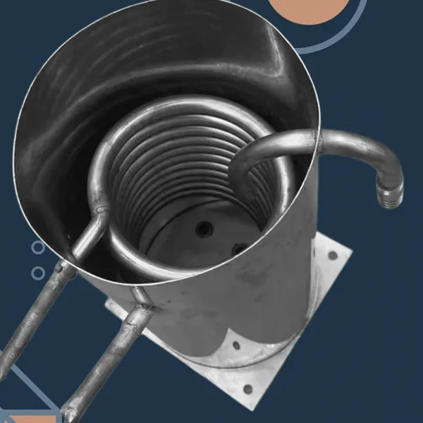 Water-cooled Condenser With 1-year Warranty, Mill Test Report Provided, Standard Compliant for Industrial Use photo-5