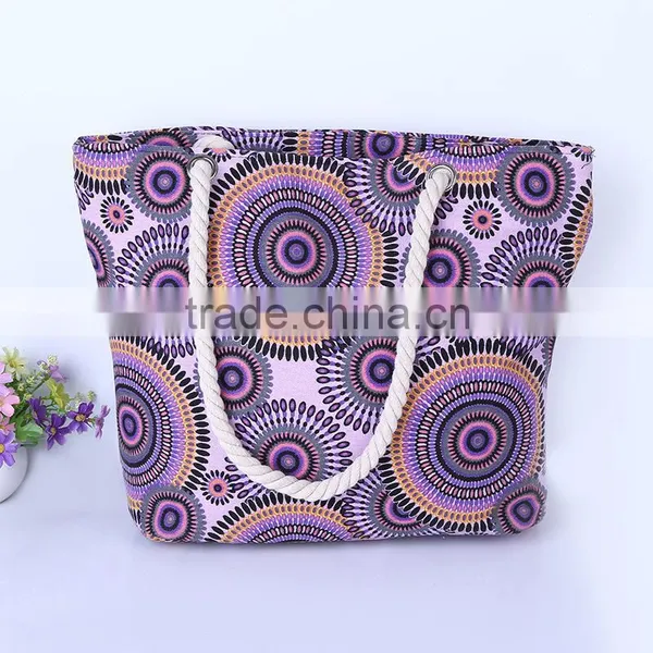 Tote Shoulder Purse Bag Flower Print Scottie Totes Handbag Designer Shopping Bags photo-4