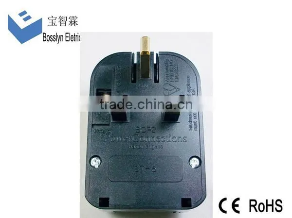 First-rate Quality CE ROHS BSI Approved UK Type Plug Power Cord/uk 3 Pin Power Cord With Fuse/uk Power Cable photo-6