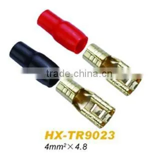Auto Audio High Quality Red And Black Color Push Type Speaker Terminal photo-2