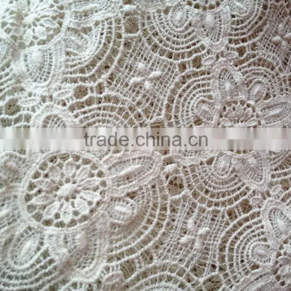 2016 Whole Sale Lace Accessory 100% Cotton Embroidery Full Lace for Garment photo-2