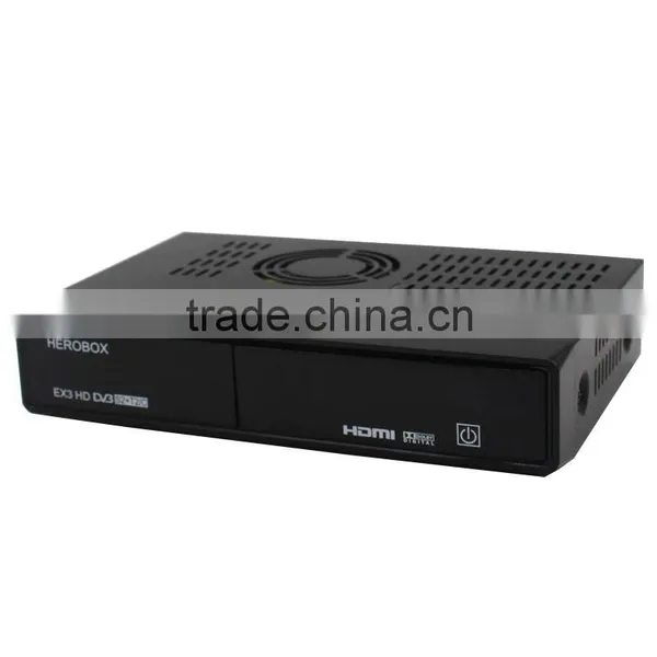 Stable Quality!strong DVB S2 T2 C Tuner Herobox EX3 HD is Better Than Magicbox MG4 Enigma 2 Linux os Digital Satellite Receiver photo-3