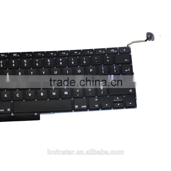 Hot Sale New UK Keyboard Replacement For Laptop Macbook Pro A1286 2008-2012 photo-2