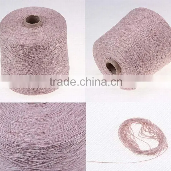 75% Cashmere 25%PVA Yarn 2/48nm Worsted Yarn photo-5