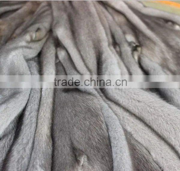 Factory Direct Selling Wholepiece oF Mink Fur Pelt Skin for Garment photo-3