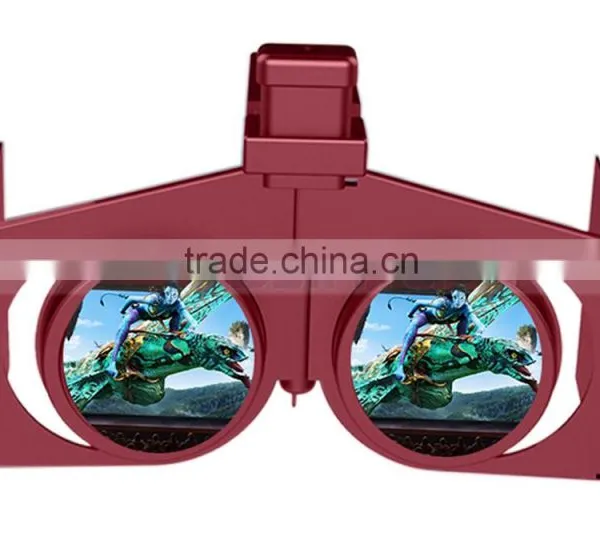 Mobile Mini 3D Virtual Reality Box Case Foldable VR Glasses Case For Men Live Show Sexy IMAX Moving Game photo-5