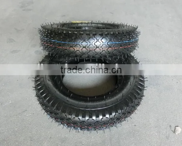 Wheelbarrow Out Tire 4.00-8 Diamond Pattern Wheelbarrow Tyre photo-5